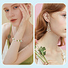 30Pcs 5 Colors Two-tone Resin Charms RESI-TA0005-71-8