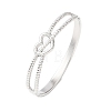 304 Stainless Steel Hinged Bangles for Women BJEW-F527-02P-4