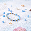 DIY Natural Jade Beads Bracelet Making Kit DIY-CF0001-08-14