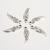 Tibetan Style Alloy Wing Charms LS-TIBEP-3344-AS-RS-2