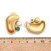 304 Stainless Steel Stud Earrings EJEW-R020-01G-02-5