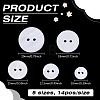 70Pcs 5 Styles Shell Buttons FIND-ME0003-63-2