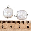 Natural Freshwater Pearl Keshi Pearl Pendants STAS-D378-04P-3
