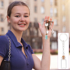 20Pcs Glass Bottle Keychain KEYC-UN00025-5