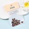 SHEGRACE Brass Pave Cubic Zirconia Square Connector Charms XGRQ2O169-440B-P-6
