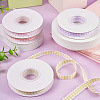 10 Yards Flat Polycotton(Polyester Cotton) Ribbon OCOR-TAC0030-01A-5