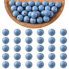 30Pcs Round Silicone Beads SIL-SZ0004-23B-1