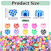 300Pcs Handmade Polymer Clay Beads CLAY-NB0001-77A-01-2