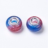 Two Tone Resin European Beads RPDL-K002-C04-1