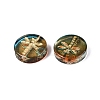 Baking Paint Transparent Glass Beads DGLA-N018-30A-3