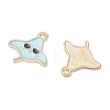 Alloy Enamel Pendants AL-CBAE435-17G-05-2