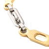 304 Stainless Steel Link Chain Bracelets BJEW-B078-114GP-2