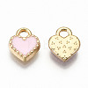 Alloy Enamel Charms ENAM-S126-015B-RS-3