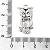 Tibetan Style Alloy Pendant Rhinestone Settings TIBE-Q050-46AS-LF-3
