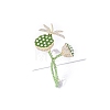 Exquisite Seedpod of the Lotus Alloy Brooch PW-WGB4D88-01-2