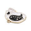 Halloween Alloy Enamel Pendants PALLOY-P301-01A-G-2