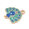 Alloy Enamel Pandants FIND-M083-02-KCG-2