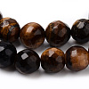 Natural Tiger Eye Beads Strands G-Q462-84-6mm-2