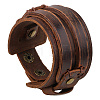 1Pc Cowhide Cord Wide Cord Bracelets BJEW-CL0001-07B-1