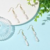 304 Stainless Steel Dangle Earrings EJEW-JE07291-1