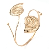 Alloy Cuff Bangles BJEW-Z168-01G-01-4