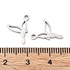316 Surgical Stainless Steel Charms STAS-Q314-15P-3