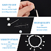 925 Sterling Silver Ball Head Pins STER-BC0002-16B-4