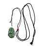 Natural Jadeite Pendant Necklaces G-H306-05-04-2