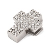304 Stainless Steel Rhinestone Slide Charms STAS-P421-04D-P-2