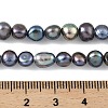 Dyed Natural Cultured Freshwater Pearl Beads Strands PEAR-A006-04G-5