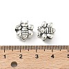 Alloy European Beads PALLOY-S079-078AS-4