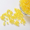 Eco-Friendly Transparent Acrylic Beads PL734-6-1