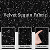 Velvet Sequin Fabric DIY-WH0430-178A-4