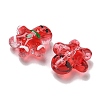 Christmas Handmade Lampwork Beads Strands LAMP-M021-02G-3