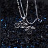 Motorcycle Alloy Pendant Necklace FS-WGFC55A-05-4