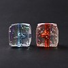 Luminous Transparent Acrylic Beads OACR-P011-08O-5