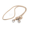 PU Leather & Alloy Phone Hand Strap Chains AJEW-H151-01F-1