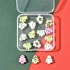 16Pcs 7 Colors Handmade Porcelain Beads PORC-FS0001-42-6