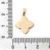 Natural Shell & Clear Cubic Zirconia Pendants KK-G553-13G-3