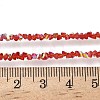 Electroplate Transparent Glass Beads Strands EGLA-P061-04C-AB04-4