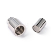 304 Stainless Steel Magnetic Clasps X-STAS-H048-4-3