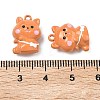 Baking Paint Alloy Pendants FIND-G109-02-3