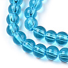 Transparent Glass Beads Strands GLAA-T032-T4mm-06-2