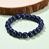 Natural Lapis Lazuli Stretch Bracelets BJEW-F523-06B-1