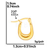 Stylish Stainless Steel Hoop Earrings for Women OK9057-6-1