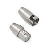 Non-Tarnish 304 Stainless Steel Locking Tube Magnetic Clasps STAS-F194-20P-2