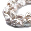 Natural Nucleated Pearl Beads Strands PEAR-B004-15J-04A-3