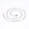304 Stainless Steel Cable Chains Necklaces NJEW-F226-04P-07-1