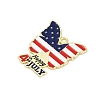 Independence Day Alloy Enamel Pendants ENAM-V001-04B-G-2