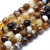 Natural Striped Agate/Banded Agate Beads G-J371-14-12mm-1